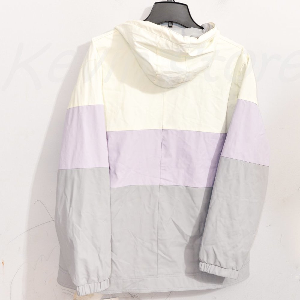 Purple / white / gray Weatherproof Vintage Ladies' Rain Slicker - Picture 4 of 4